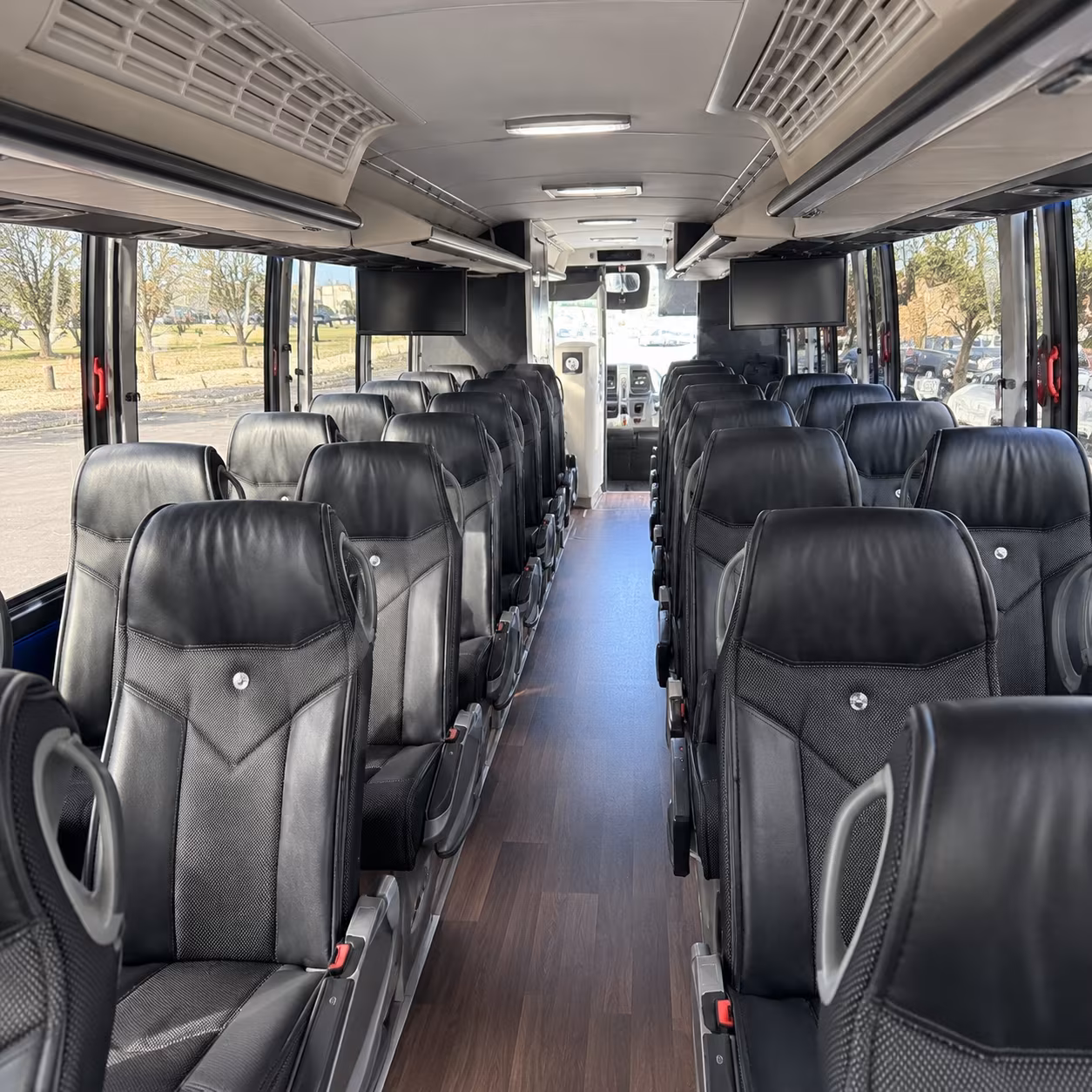 temecula charter bus services interior